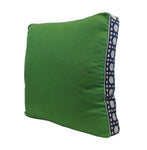 Lacefield for TBH - Green/Navy Pillow