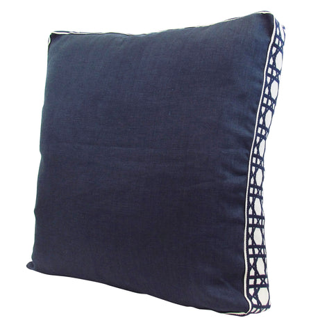 Lacefield for TBH - Navy/Navy Pillow